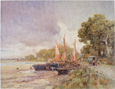 Die Themse bei Barnes von Oswald Garside